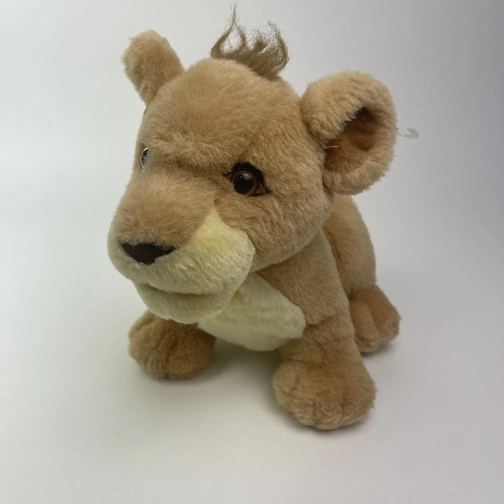 Vintage Plush Baby Lion Cub Circus Safari Zoo Wildlife Lemonwood‎ Stuffed Animal